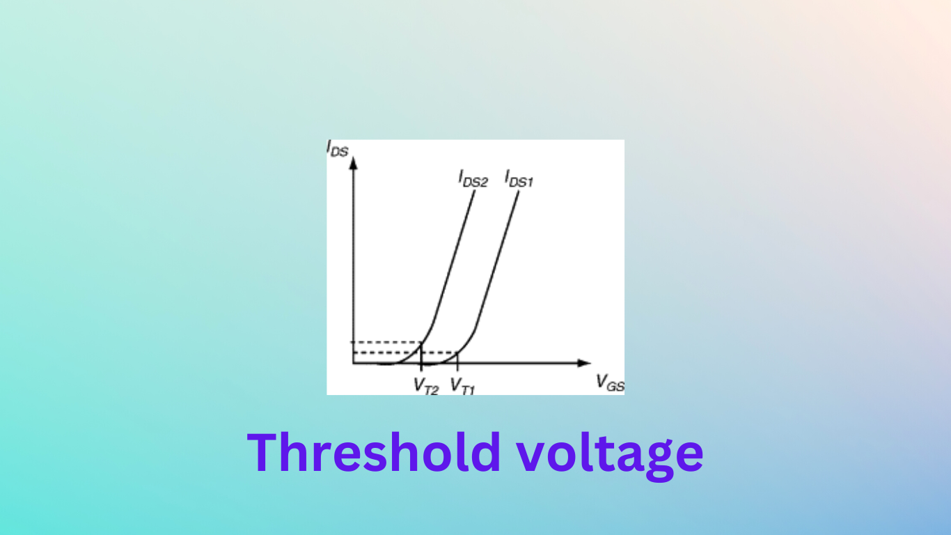 What is threshold voltage