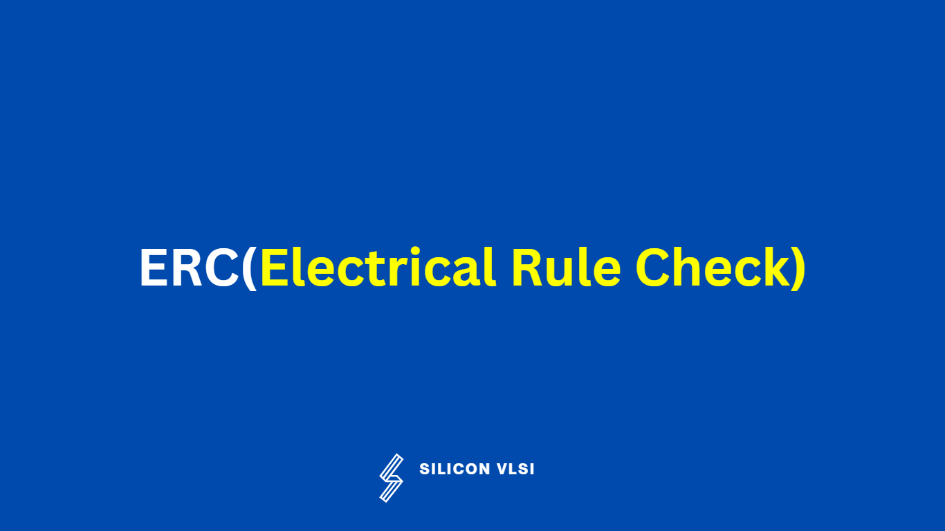 ERC(Electrical Rule Check)