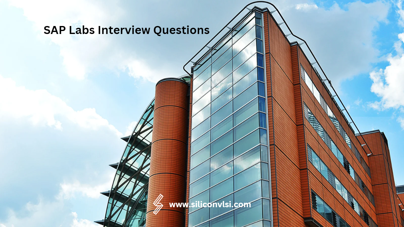 SAP Labs Interview Questions