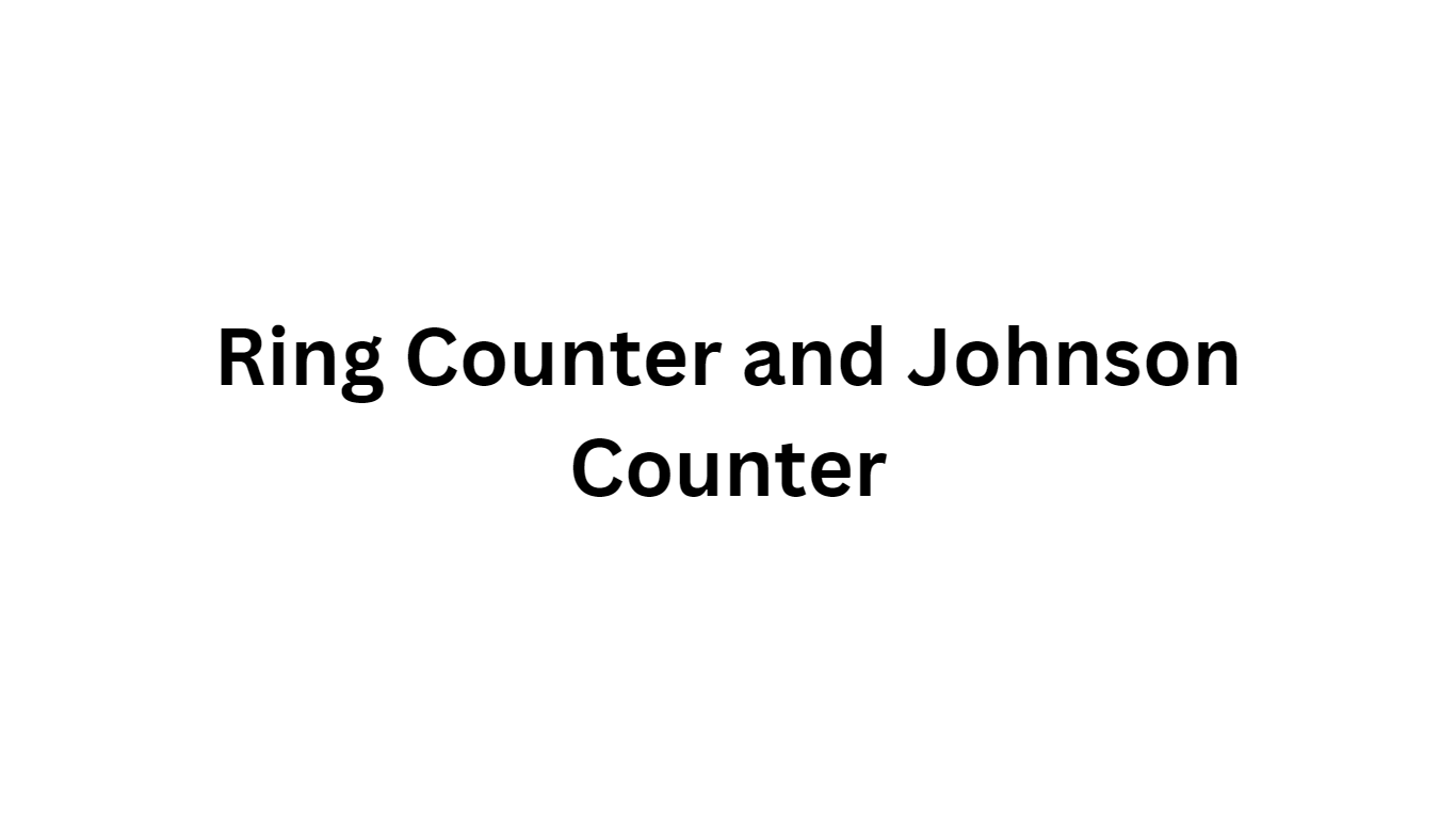 Ring counter - Wikipedia