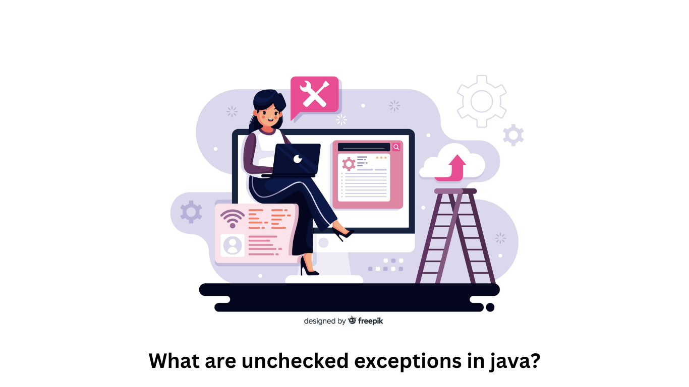 What are unchecked exceptions in java