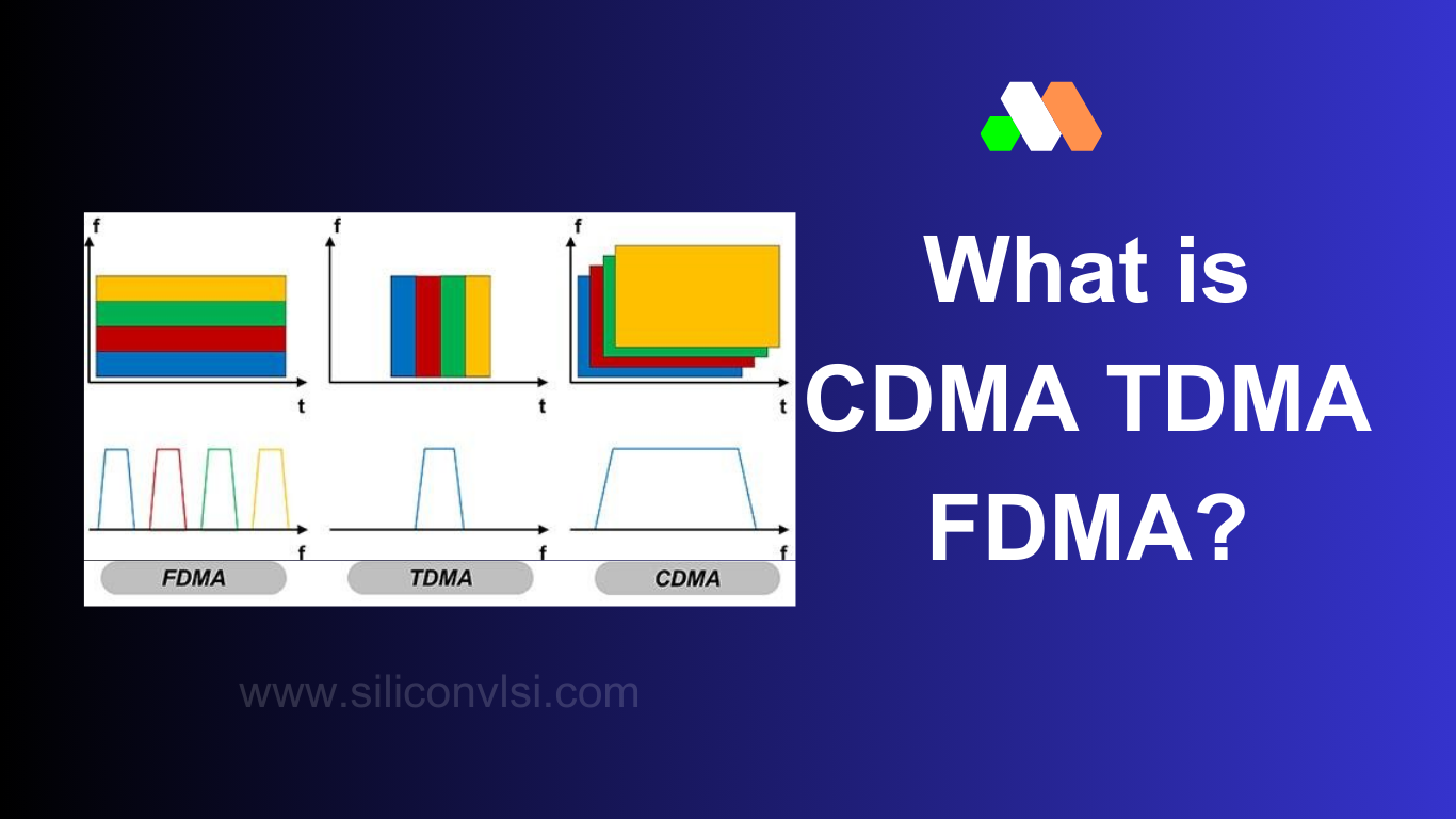 What is CDMA, TDMA, FDMA